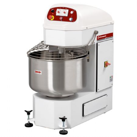 Pétrin boulangerie à spirale automatique, 2 vitesses, 2 timers, 60 kg, sur roues, 1230x1070x620 mm - Diamond - PSB-61M/2V Pétrin boulangerie à spirale automatique, 2 vitesses, 2 timers, 60 kg, sur roues, 1230x1070x620 mm - Diamond - PSB-61M/2V