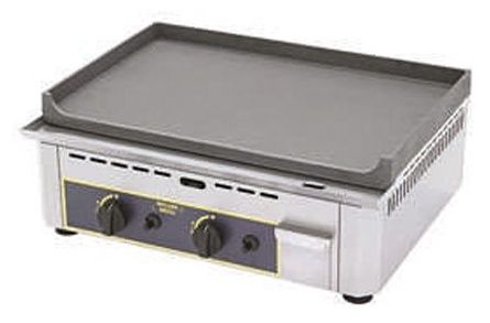 Plaque à snacker professionnelle Monophasé à poser fonte lisse 6000 W - Furnotel - PSF400EF