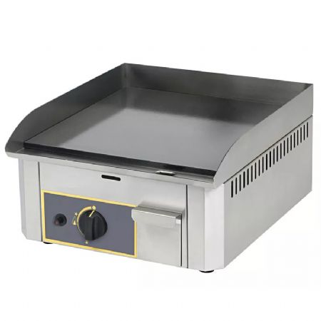 Plaque de cuisson gaz  poser surface lisse en inox largeur 400mm  - 2,75kW
