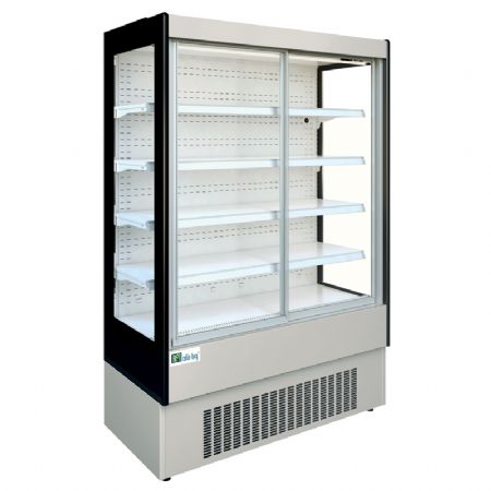 Vitrine murale pro 2 portes vitres froid ventil positif