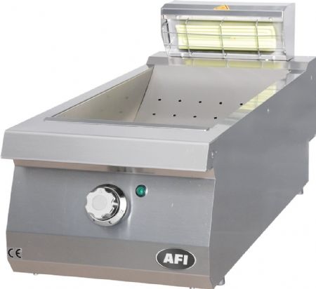 Poste de salage frites élément chauffant, fond démontable et dessus renforcé 2 mm, 400x900x280 mm, Monophasé - Afi-Collin-Lucy - PSP9E40 Poste de salage frites élément chauffant, fond démontable et dessus renforcé 2 mm, 400x900x280 mm, Monophasé - Afi-Collin-Lucy - PSP9E40