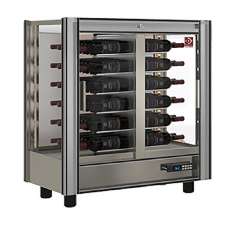 Cave à Vins réfrigérée modulable 48 bouteilles 860x530x938 mm - Diamond - PVV-1-R6