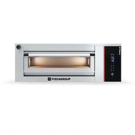 Four à Pizzas professionnel électrique 1 chambre 6 pizzas commandes digitales - Gamme Pyralis - Pizza Group - PYD6F Four à Pizzas professionnel électrique 1 chambre 6 pizzas commandes digitales - Gamme Pyralis - Pizza Group - PYD6F