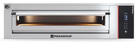 Four à Pizzas professionnel électrique à commandes digitales - 1 chambre 9 pizzas - Gamme PYRALIS - Pizza Group - PYD9F-2 Four à Pizzas professionnel électrique à commandes digitales - 1 chambre 9 pizzas - Gamme PYRALIS - Pizza Group - PYD9F-2