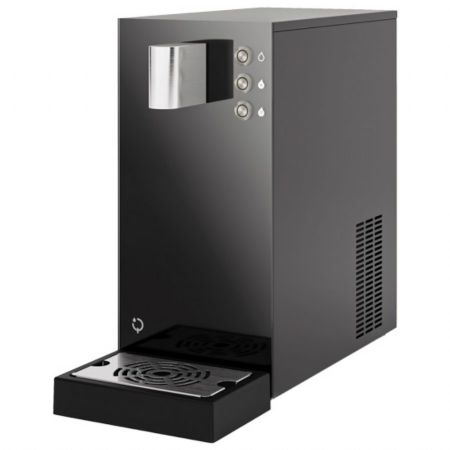 Fontaine à Eau 30 L/heure, ambiante/froide/carbonatée - noire - Virtus - Q1TBGB