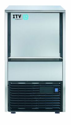 Machine à glaçons creux 20g à air avec réserve intégrée 12 kg - production de grande qualité 34 kg/24h Machine à glaçons creux 20g à air avec réserve intégrée 12 kg - production de grande qualité 34 kg/24h
