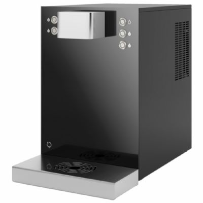 Fontaine � eau noire ambiante froide gazeuse avec d�bit 60 L/h