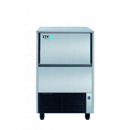 Machine à Glaçons PRO à glaçons creux 20 g avec réserve de 30 kg et production de 69 kg - ITV - Q60E