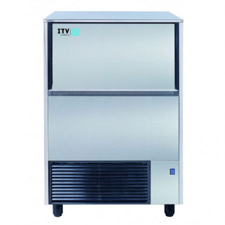 Machine à Glaçons PRO à glaçons creux 20 g avec réserve de 37 kg et production de 78 kg/24h - ITV - Q90A