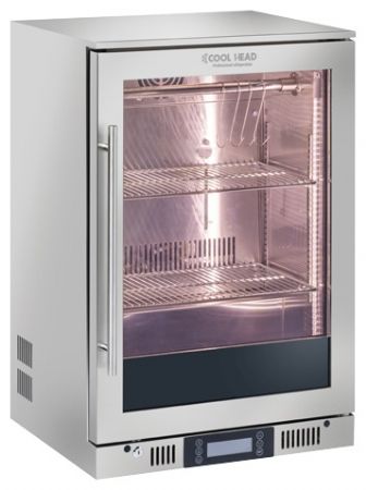Armoire réfrigérée pour viande 1 porte vitrée 138 L - Coolhead - QM 148