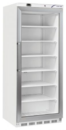 Congélateur vertical 1 porte vitrée blanc 600 L - Coolhead - QNG 600