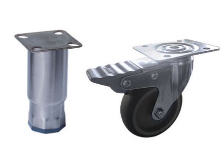 Conglateur petit volume 1 porte pleine inox -20 / -15 C - 200L