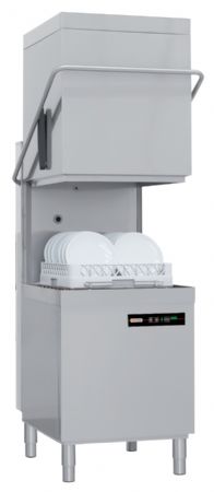 Lave-Vaisselle professionnel à capot simple paroi avec pompe de vidange, monophasé - Redfox - QQI 102 P Lave-Vaisselle professionnel à capot simple paroi avec pompe de vidange, monophasé - Redfox - QQI 102 P