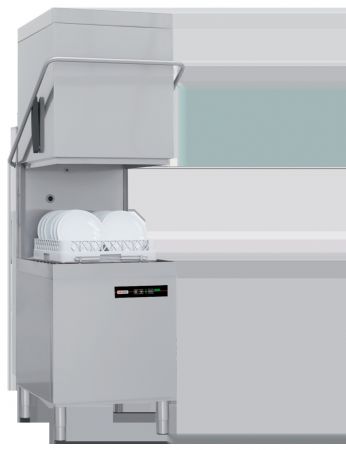 Lave-Vaisselle professionnel avec pompe de vidange et pompe détergent - Redfox - QQI 102 P