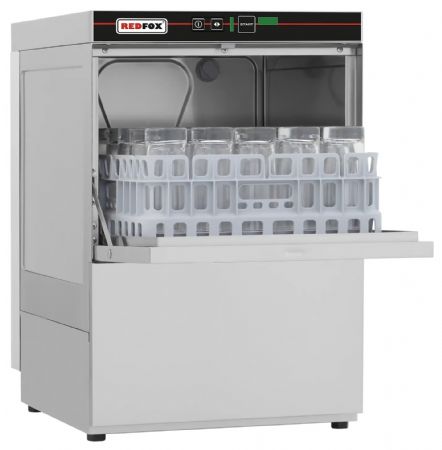 Lave-vaisselle sous-comptoir simple paroi monophasé - Redfox - QQI 37 Lave-vaisselle sous-comptoir simple paroi monophasé - Redfox - QQI 37