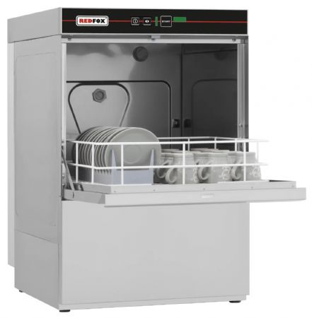 Lave-Vaisselle professionnel sous-comptoir simple paroi monophasé - Redfox - QQI 42 Lave-Vaisselle professionnel sous-comptoir simple paroi monophasé - Redfox - QQI 42