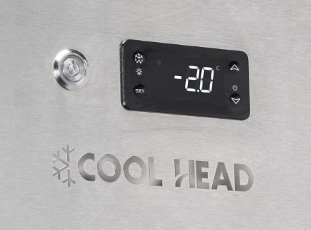Armoire frigorifique positive inox 2 portes 800 L - Coolhead - QR 8