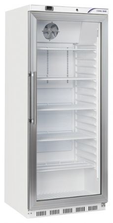Armoire à boissons réfrigérée 1 porte vitrée blanche 600 L +3/+10°C - Coolhead - QRG 600