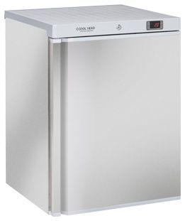 Armoire réfrigérée positive inox 1 porte pleine +0/+8°C 200 L - Coolhead - QRX 200 Armoire réfrigérée positive inox 1 porte pleine +0/+8°C 200 L - Coolhead - QRX 200
