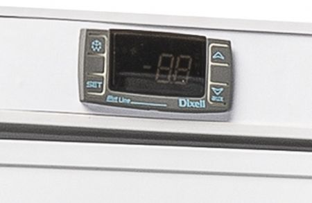 Armoire à boissons réfrigérée 1 porte vitrée grise 400 L +3/+10°C - Coolhead - QRXG 400