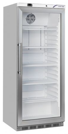Armoire réfrigérée positive 1 porte vitrée grise 600 L - Coolhead - QRXG 600