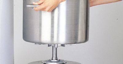 Cutter vertical sur socle avec cuve inox 60L - 1500-3000 trs/min