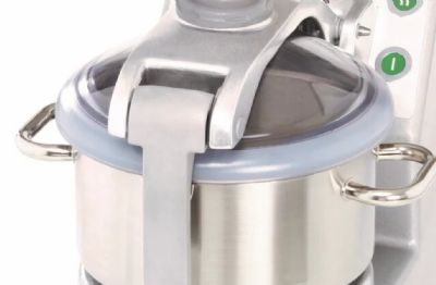 Cutter professionnel de table avec cuve inox 11,5L - 1500-3000 trs/min