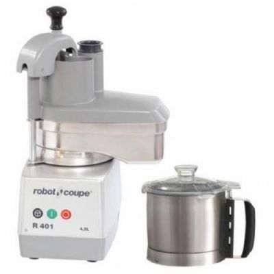 Robot multifonction combin Cutter et coupe lgumes avec cuve inox 4,5L - 1500trs/min