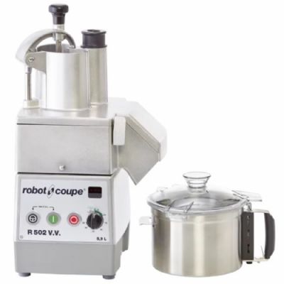 Robot multifonction combin Cutter et coupe lgumes  vitesse variable avec cuve inox 5,9L