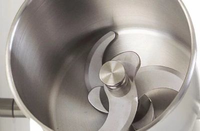 Cutter vertical sur socle avec fonction R vac et cuve inox 60L - 1500-3000 trs/min