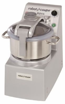Cutter professionnel de table  vitesse variable avec cuve inox 8L - 300  3500 trs/min