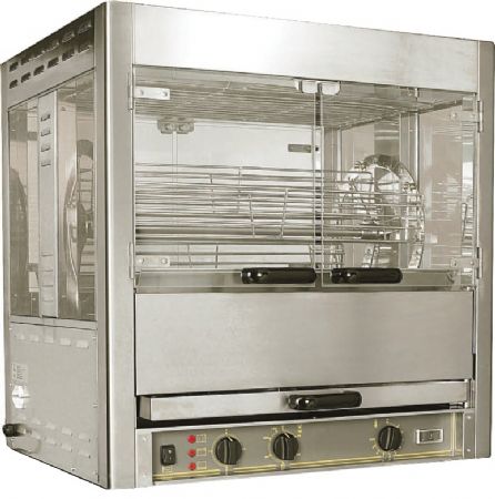 Rôtissoire professionnelle électrique 5 broches 20 poulets - Furnotel - RBE25