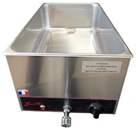 Bain-marie professionnel à poser cuve 15 L - Sofraca - RBM053