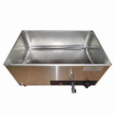 Bain marie �lectrique ave robinet de vidange 1 cuve GN1/1 - 535x319x260 mm