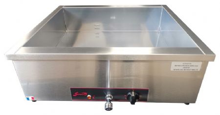 Bain-marie professionnel à poser cuves 15 L - Sofraca - RBM153