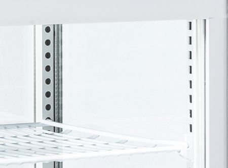 Vitrine rfrigre 4 faces vitres blanche -1 / +7 C - 100L