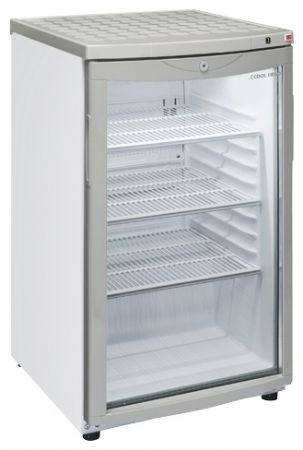 Réfrigérateur à boissons blanc 1 porte vitrée +4/+10°C 85 L - Coolhead - RCF 85