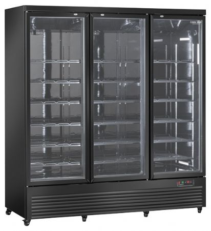 Armoire à boissons réfrigérée vitrée noire 1664 L +1/+10°C - Coolhead - RCG 1900B
