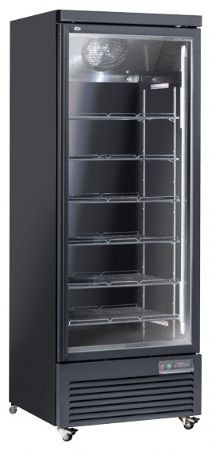 Armoire à boissons réfrigérée 1 porte vitrée noire 614 L +1/+10°C - Coolhead - RCG 750B