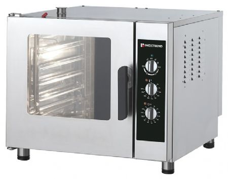 Four mixte professionnel Triphasé niveaux commandes électromécaniques Auto-nettoyage grilles GN 1/1 - Furnotel - RDA105E