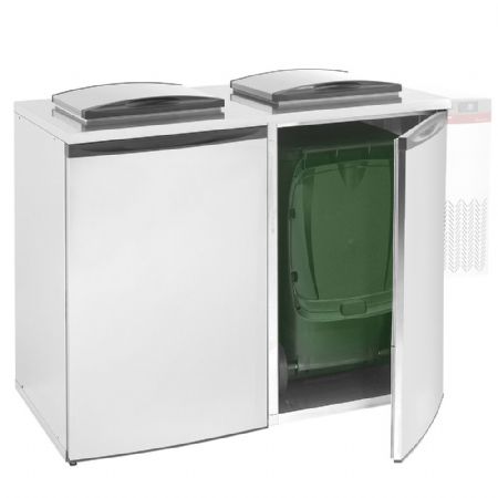 Refroidisseur de déchets professionnel double sans groupe 1465x870x1290 mm - Diamond - RDY-2C Refroidisseur de déchets professionnel double sans groupe 1465x870x1290 mm - Diamond - RDY-2C