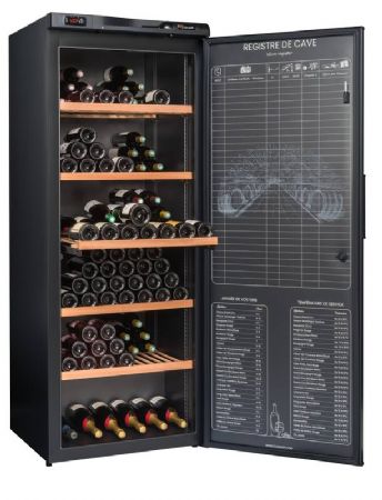 Cave à vins de vieillissement 1 porte pleine battante - 294 bouteilles Cave à vins de vieillissement 1 porte pleine battante - 294 bouteilles