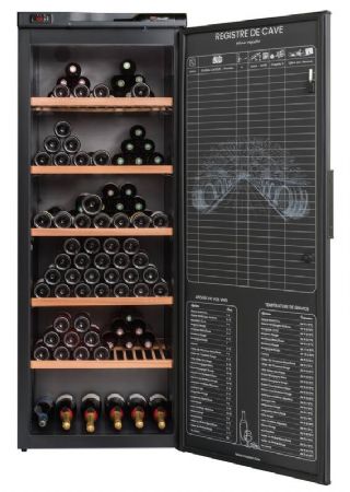 Cave  vins de vieillissement 1 porte pleine battante - 294 bouteilles