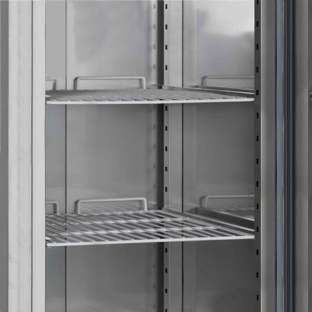 Armoire congélateur professionnelle vertical GN2/1 - 2 portes pleines - Tefcold - RF1420C