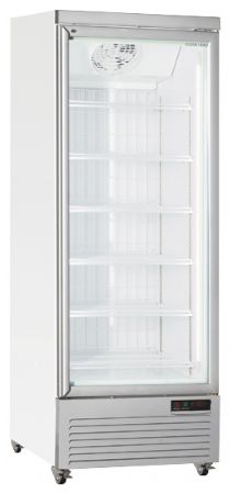 Congélateur vertical 1 porte vitrée blanc 560 L - Coolhead - RFG 750
