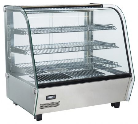 Vitrine chauffante de comptoir à poser 120 L 3 niveaux - Coolhead - RH 120 Vitrine chauffante de comptoir à poser 120 L 3 niveaux - Coolhead - RH 120