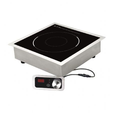 Plaque à induction drop-in réglage manuel avec 9 positions de puissance alimentation monophasé