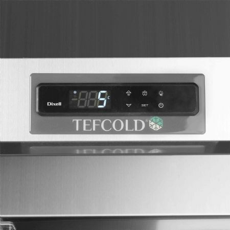 Armoire pâtissière positive froid à chariot 2 portes pleines inox 832 L - Tefcold - RIC1760X1