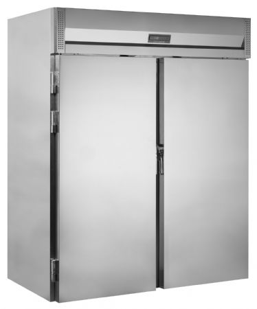 Armoire pâtissière positive froid à chariot 2 portes pleines inox 832 L - Tefcold - RIC1760X1
