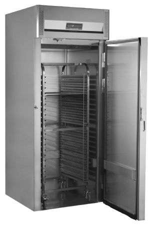 Armoire pâtissière positive froid à chariot 1 porte pleine inox 416 L - Tefcold - RIC880X1